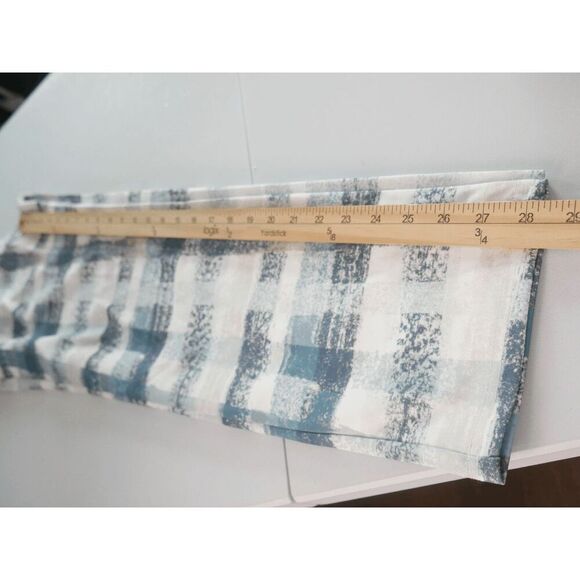 Women's White & Green Pockets Pants L - Picture 8 of 8